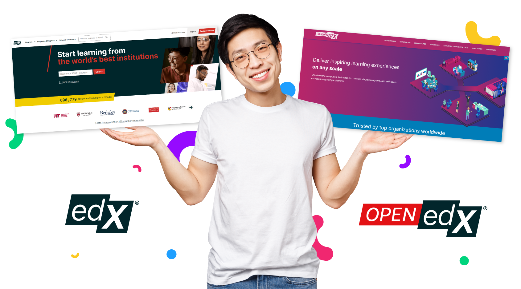 What is the difference between edx and open edx?